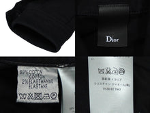 Load image into Gallery viewer, 極美品 DIOR HOMME ディオール オム 亀井徹 ヴァニタスパッチ デニム ジャケット 17SS ブラック サイズ44 763C484K5894 中古 60152