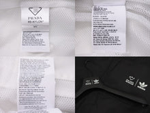 Load image into Gallery viewer, 極美品 PRADA × Adiddas プラダ × アディダス 21AW ナイロンジャケット RE-Nylon SGB964 ホワイト サイズ50 中古 60154