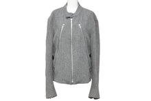 Load image into Gallery viewer, MARTIN MARGIELA マルタンマルジェラ 本人期 ジャケット ハチノジライダース グレー サイズ50 28 AM006 美品 中古 60155