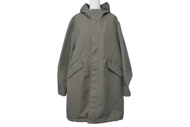 極美品 Dior × Stussy ディオール×ステューシー モッズコート 033C313A4875 カーキ シルバー サイズ44 中古 60157