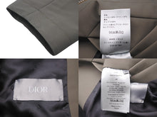 Load image into Gallery viewer, 極美品 Dior × Stussy ディオール×ステューシー モッズコート 033C313A4875 カーキ シルバー サイズ44 中古 60157