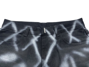 GIVENCHY x Chito ジバンシー チト グラフィックプリント スリムフィット デニムパンツ サイズ30 BM50ST5Y1X 美品 中古 60179 