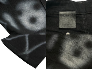 GIVENCHY x Chito ジバンシー チト グラフィックプリント スリムフィット デニムパンツ サイズ30 BM50ST5Y1X 美品 中古 60179 