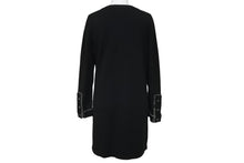 Load image into Gallery viewer, CHANEL シャネル ワンピース ニット ココマーク ココボタン ブラック カシミヤ サイズ36 P42061W04956 美品 中古 60203
