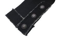 Load image into Gallery viewer, CHANEL シャネル ワンピース ニット ココマーク ココボタン ブラック カシミヤ サイズ36 P42061W04956 美品 中古 60203