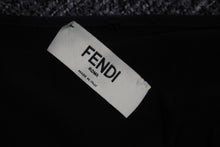 画像をギャラリービューアに読み込む, FENDI フェンディ ロングスカート ッカズ サイズ38タイト ブラウン ブラックナイロン なるほど FQ7062 A8G4 美品 中古 60206 