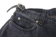 Load image into Gallery viewer, 新品同様 BALENCIAGA バレンシアガ オーバーサイズ ダブルカーゴ バギー デニムパンツ 22SS インディゴ コットン 34 675217 TJW57 中古 60219