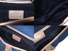 Load image into Gallery viewer, Christian Dior クリスチャンディオール ワンショルダーバッグ デニム ピンク サドルバッグ ガリアーノ期 美品 中古 60225