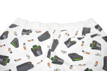 Load image into Gallery viewer, Billionaire Boys Club ビリオネアボーイズクラブ ショートパンツ タバコ ウォークマン コットン ホワイト XL 美品 中古 60227