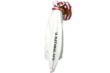 Load image into Gallery viewer, アメリカ限定 極美品 A BATHING APE アベイシングエイプ パーカー シャークパーカー ホワイト ネイビー レッド サイズXL 中古 60228
