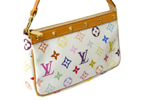 Load image into Gallery viewer, LOUIS VUITTON ルイヴィトン モノグラムマルチ ポシェットアクセソワール ハンドバッグ M92649 村上隆 ブロン 美品 中古 60258