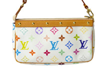 Load image into Gallery viewer, LOUIS VUITTON ルイヴィトン モノグラムマルチ ポシェットアクセソワール ハンドバッグ M92649 村上隆 ブロン 美品 中古 60258