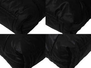 CHANEL シャネル トートバッグ コココクーン A47107 13番台 2009年 ナイロン ラムスキン ブラック シルバー金具 美品 中古 60265