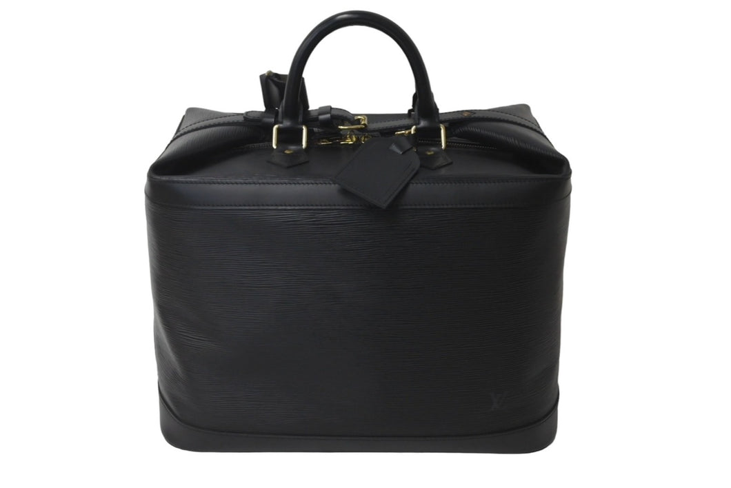 極美品 LOUIS VUITTON ルイヴィトン ハンドバッグ クルーザー40 エピ スペシャルオーダー M41139 ブラック ゴールド金具 中古 60271