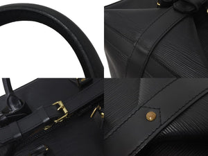 極美品 LOUIS VUITTON ルイヴィトン ハンドバッグ クルーザー40 エピ スペシャルオーダー M41139 ブラック ゴールド金具 中古 60271
