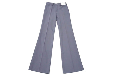 新品末使用 TROY BROS トロイ ブロス スラックス パンツ TS6417 ポリエステル グレー サイズ76 中古 60302