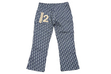 Load image into Gallery viewer, Christian Dior クリスチャンディオール デニムパンツ トロッター 総柄 ロゴ サイズ34 ブルー ネイビー 美品 中古 60312