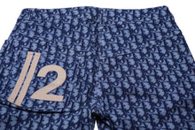 Load image into Gallery viewer, Christian Dior クリスチャンディオール デニムパンツ トロッター 総柄 ロゴ サイズ34 ブルー ネイビー 美品 中古 60312