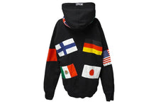Load image into Gallery viewer, Supreme シュプリーム アーカイブ 13AW 国旗パーカー サイズM ブラック マルチカラー 良品 中古 60332