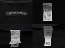 Load image into Gallery viewer, 極美品 CHROME HEARTS クロムハーツ ベスト PAPA クロスパッチ コットン ナイロン ブラック シルバー サイズS 中古 60334