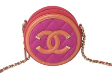 Load image into Gallery viewer, CHANEL シャネル チェーン ショルダーバッグ CCフィリグリー AP0365 28番台 コットンキャンバス ゴールド金具 美品 中古 60337
