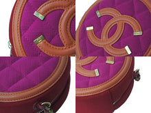 Load image into Gallery viewer, CHANEL シャネル チェーン ショルダーバッグ CCフィリグリー AP0365 28番台 コットンキャンバス ゴールド金具 美品 中古 60337
