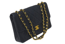 Load image into Gallery viewer, CHANEL シャネル チェーンショルダーバッグ A05289 ダイアナ マトラッセ25 4番台 1997年 ラムスキン ブラック 美品 中古 60358