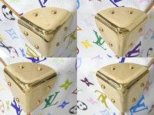Load image into Gallery viewer, LOUIS VUITTON ルイ ヴィトン ハンドバッグ スピーディ30 村上隆 M92643 PVC レザー ホワイト マルチカラー 美品 中古 60379