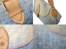 Load image into Gallery viewer, LOUIS VUITTON ルイヴィトン ショルダーバッグ サンレイ M40416 モノグララムデニム ピンク グラデーション 良品 中古 60382