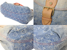 Load image into Gallery viewer, LOUIS VUITTON ルイヴィトン ショルダーバッグ サンレイ M40416 モノグララムデニム ピンク グラデーション 良品 中古 60382