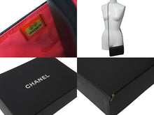 Load image into Gallery viewer, 極美品 CHANEL シャネル カンボンライン A46646 チェーンウォレット ショルダー 黒 黒 ブラック シルバー金具 中古 60386
