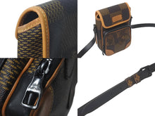 Load image into Gallery viewer, LOUIS VUITTON ルイヴィトン×NIGO ショルダーバッグ アマゾン スリングバッグ N40357 ブラウン ブラック 中古 60393