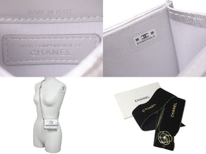 新品未使用 CHANEL シャネル ショルダーバッグ ココマーク スター シルバー ラインストーン イヤーズ ギフト シルバー金具 中古 60398