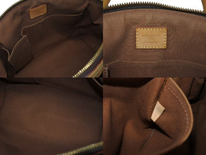 LOUIS VUITTON ルイヴィトン ティヴォリPM ハンドバッグ M40143 モノグラム PVC レザー ブラウン ゴールド金具 美品 中古 4b006040