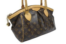 Load image into Gallery viewer, LOUIS VUITTON ルイヴィトン ティヴォリPM ハンドバッグ M40143 モノグラム PVC レザー ブラウン ゴールド金具 美品 中古 4b006040
