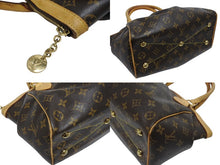 Load image into Gallery viewer, LOUIS VUITTON ルイヴィトン ティヴォリPM ハンドバッグ M40143 モノグラム PVC レザー ブラウン ゴールド金具 美品 中古 4b006040
