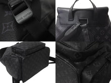 Load image into Gallery viewer, LOUIS VUITTON ルイヴィトン トリオ バックパック モノグラム エクリプス カーフ リュック ブラック 現行 M45538 美品 中古 60407
