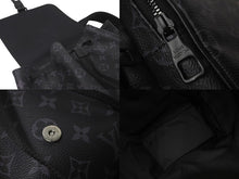 Load image into Gallery viewer, LOUIS VUITTON ルイヴィトン トリオ バックパック モノグラム エクリプス カーフ リュック ブラック 現行 M45538 美品 中古 60407