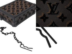 新品同様 LOUIS VUITTON ルイヴィトン ショルダーバッグ クラッチボックス モノグラムタフェタージュ 20SS M20230 中古 60412