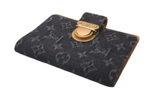 Load image into Gallery viewer, LOUIS VUITTON ルイヴィトン 手帳カバー アジェンダ PM コアラ モノグラム デニム イニシャル R21038 ゴールド金具 美品 中古 60419