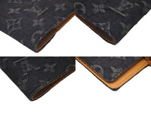 Load image into Gallery viewer, LOUIS VUITTON ルイヴィトン 手帳カバー アジェンダ PM コアラ モノグラム デニム イニシャル R21038 ゴールド金具 美品 中古 60419