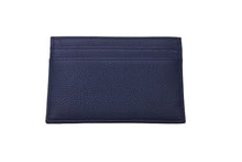 Load image into Gallery viewer, 極美品 CHANEL シャネル カードケース 小物 ココマーク 26番台 ネイビー レザー シルバー金具 中古 60422