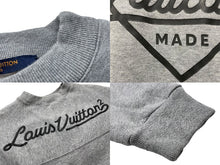Load image into Gallery viewer, LOUIS VUITTON ルイヴィトン × NIGO 22SS プリンテッドハート スウェット グレー RM221M UYR HMY02W サイズXS 美品 中古 60430