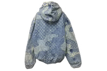 Load image into Gallery viewer, 新品同様 LOUIS VUITTON ルイヴィトン モノグラム パッチワーク ジップアップデニムジャケット 22SS RM221M UZD HMA16E 中古 60435