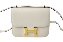 Load image into Gallery viewer, 新品未使用 HERMES エルメス ショルダーバッグ ミニ コンスタンス3 ナタ ゴールド金具 エプソン U刻印 中古 60438