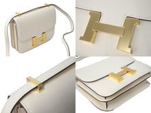 Load image into Gallery viewer, 新品未使用 HERMES エルメス ショルダーバッグ ミニ コンスタンス3 ナタ ゴールド金具 エプソン U刻印 中古 60438