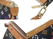 Load image into Gallery viewer, LOUIS VUITTON ルイヴィトン ハンドバッグ ポシェット アクセソワール M92648 マルチカラー ノワール ゴールド金具 中古 60440