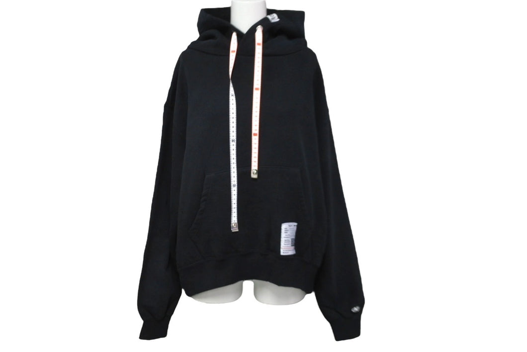 新品未使用 Maison MIHARA YASUHIRO メゾン ミハラヤスヒロ ディストレストフーディー サイズFREE ブラック K12HD541 中古 60469