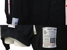 Load image into Gallery viewer, 新品未使用 Maison MIHARA YASUHIRO メゾン ミハラヤスヒロ ディストレストフーディー サイズFREE ブラック K12HD541 中古 60469