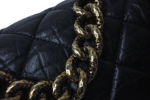 Load image into Gallery viewer, 極美品 CHANEL シャネル チェーンショルダーバッグ マトラッセ 18番台 パリボンベイ ヴィンテージレザー ブラック 中古 60482